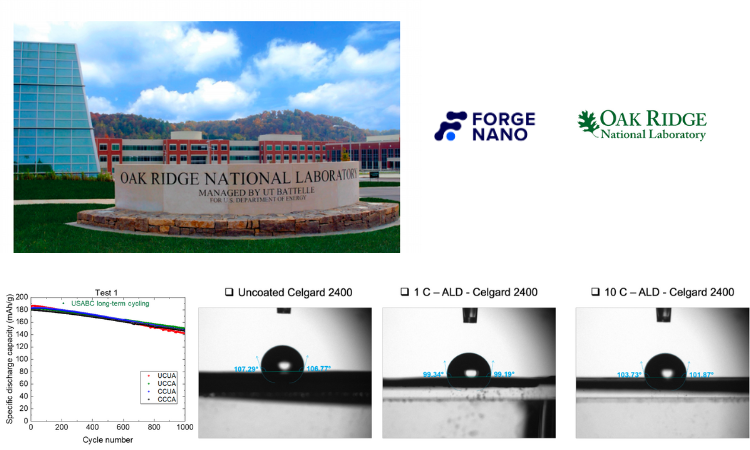 美国能源部联合橡树岭国家实验室发布成果:Forge Nano ALD技术助力降低锂电制造能耗与成本